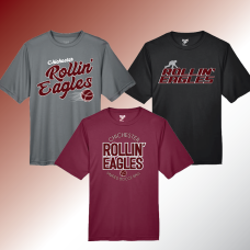 Rollin' Eagles Tech Tee